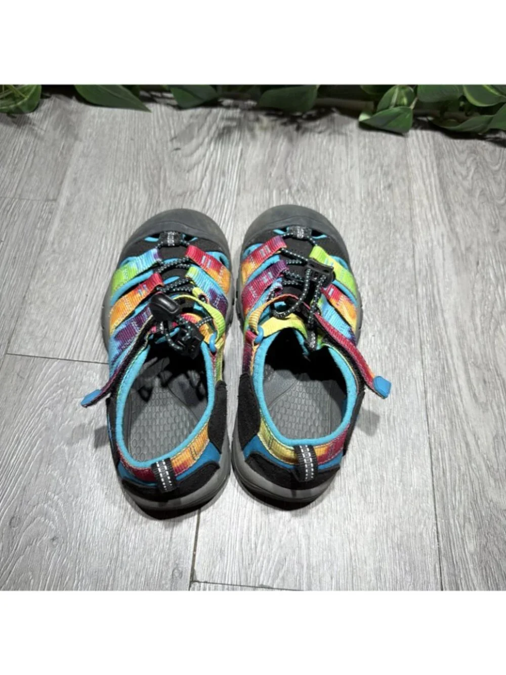 Keen Newport H2 II Size 1 Tie Dye  Washable Shoes Hiking Closed toe